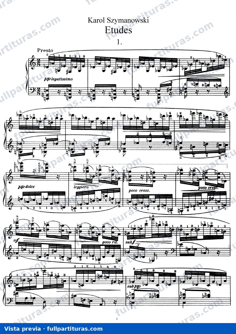 12 Etudes, Op.33 — preview