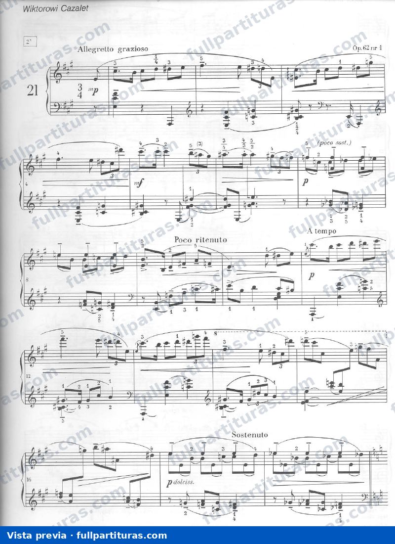 Mazurkas, Op.62 — preview