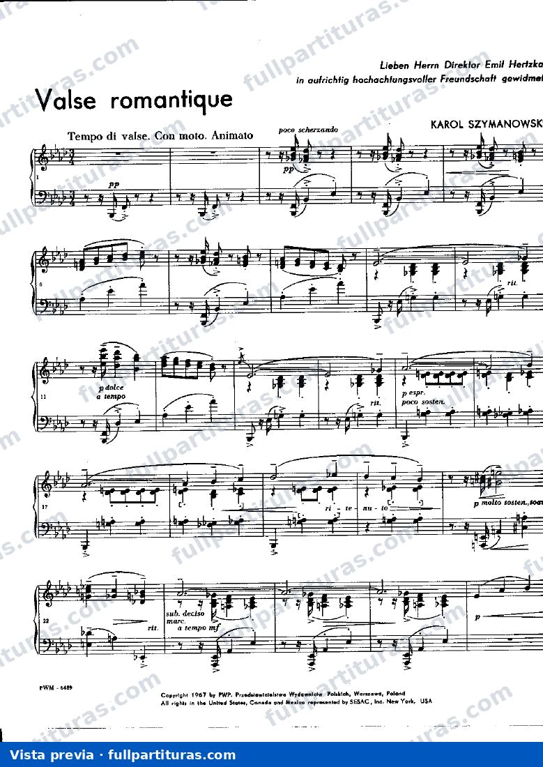 Valse Romantique — preview