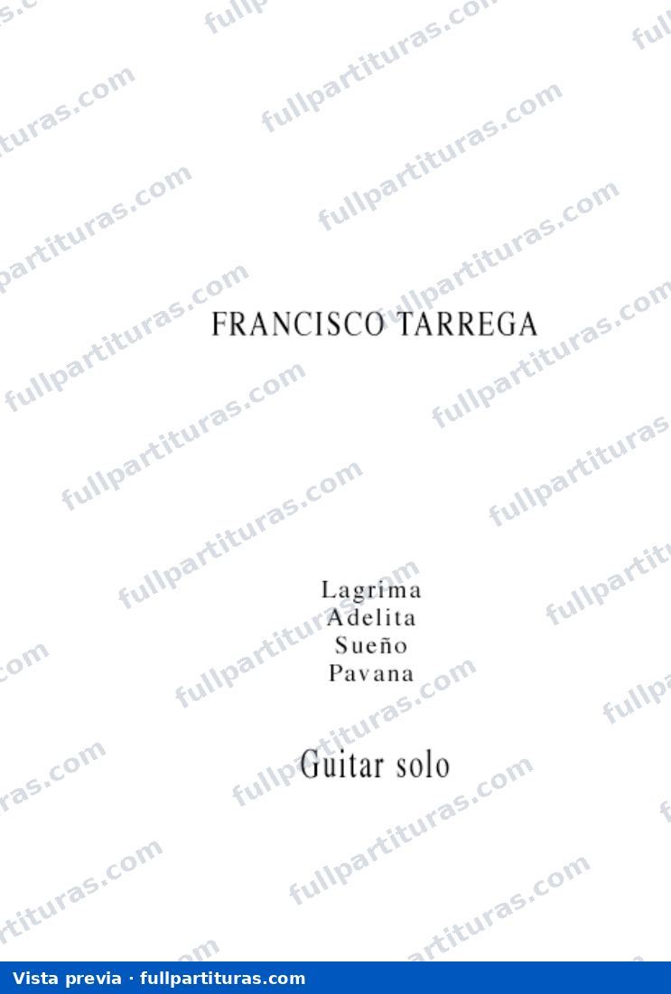 4 Piezas para guitarra — preview