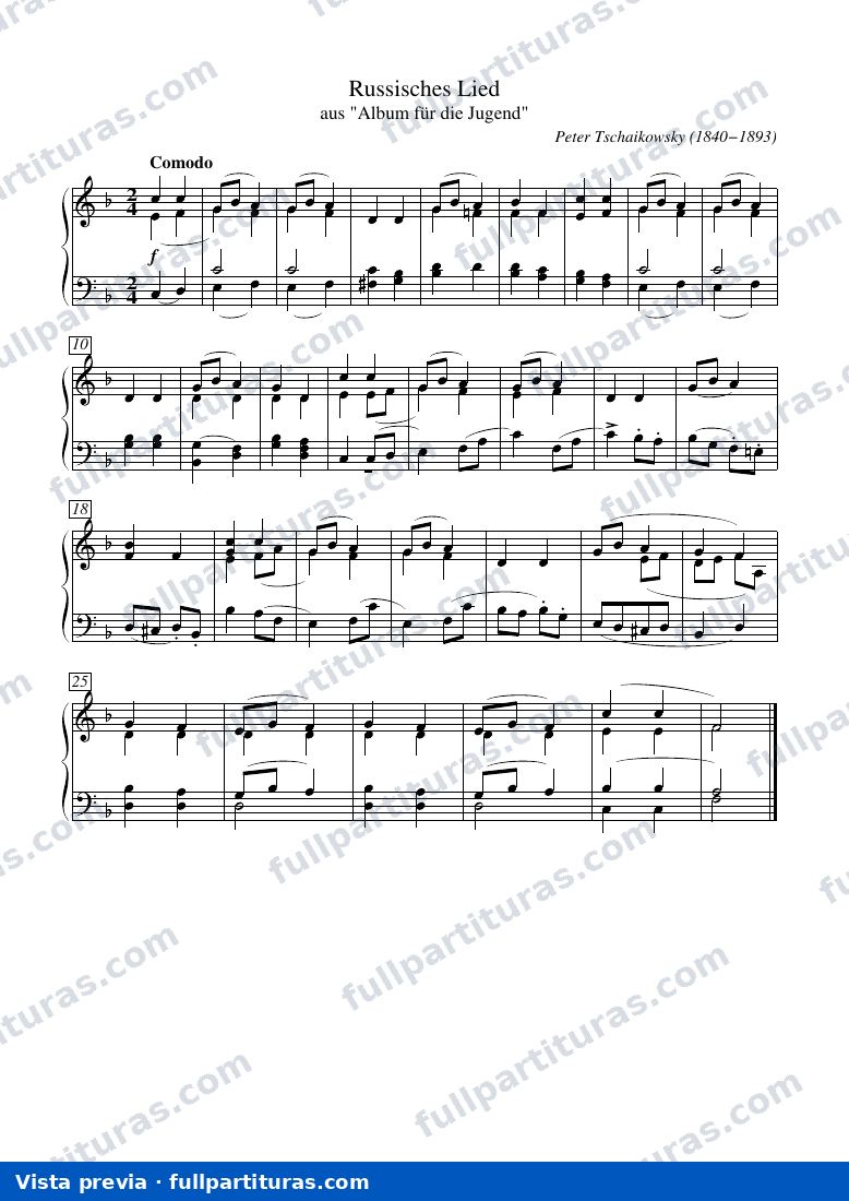 Mazurka: Russian Song — preview