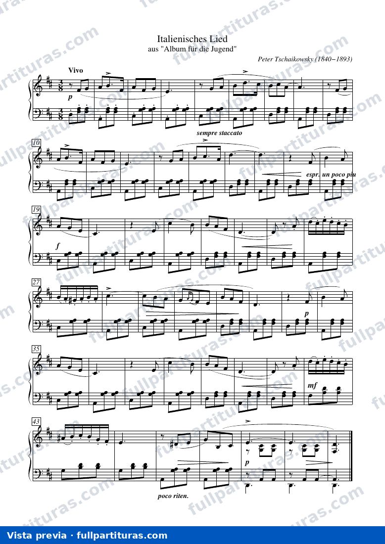 Polka: Italian Song — preview
