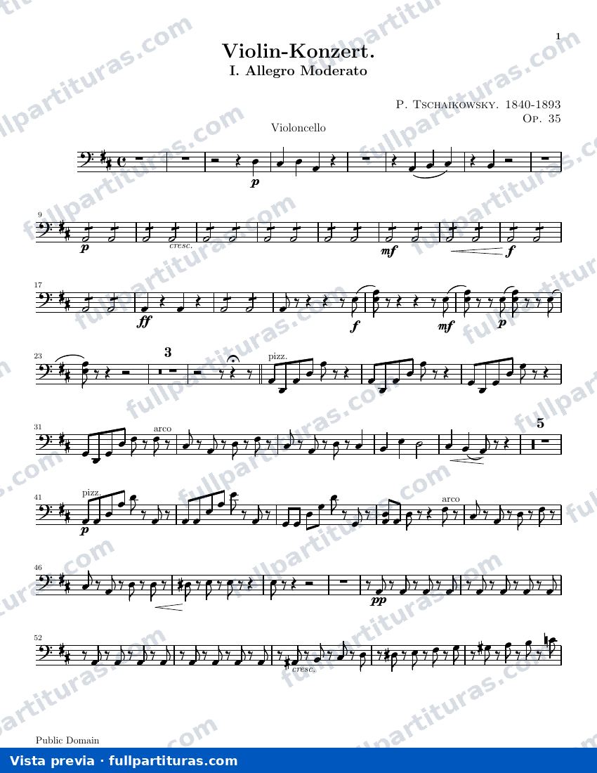 Concierto para: Cello — preview