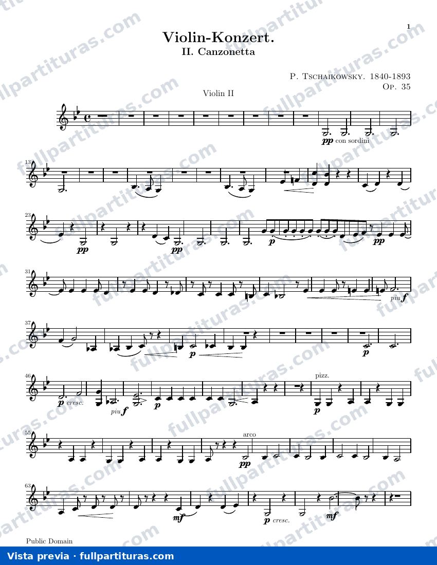 Violín 2 — preview