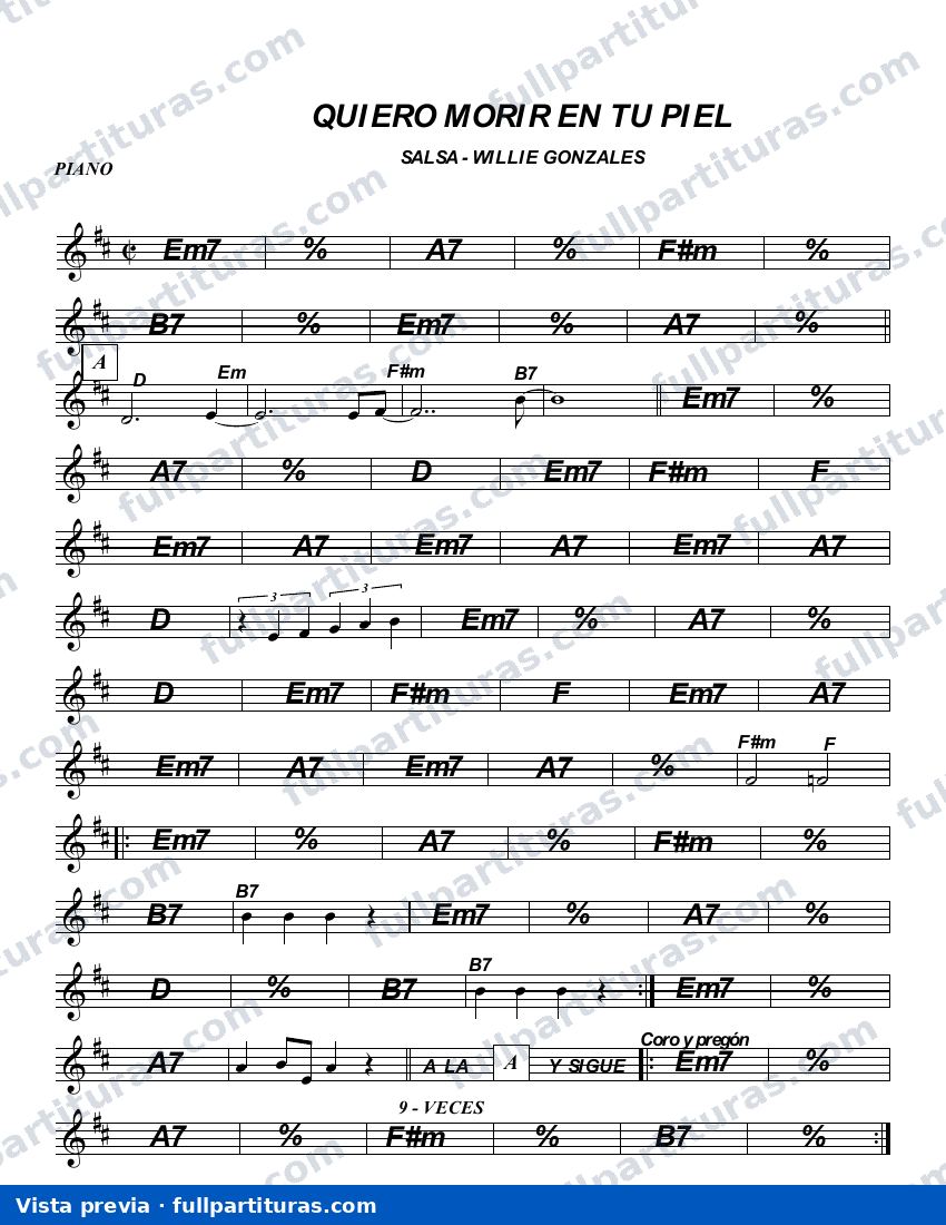 Quiero morir en tu piel — preview