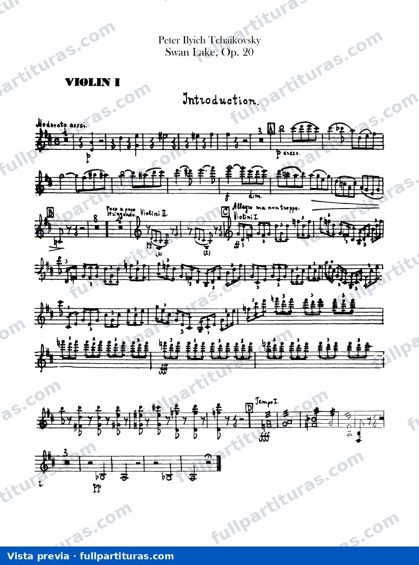 Violins I — vista previa