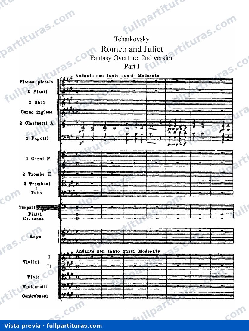 Junio - Barcarola para violín y piano: Versión Nº 2 (orquesta) — preview
