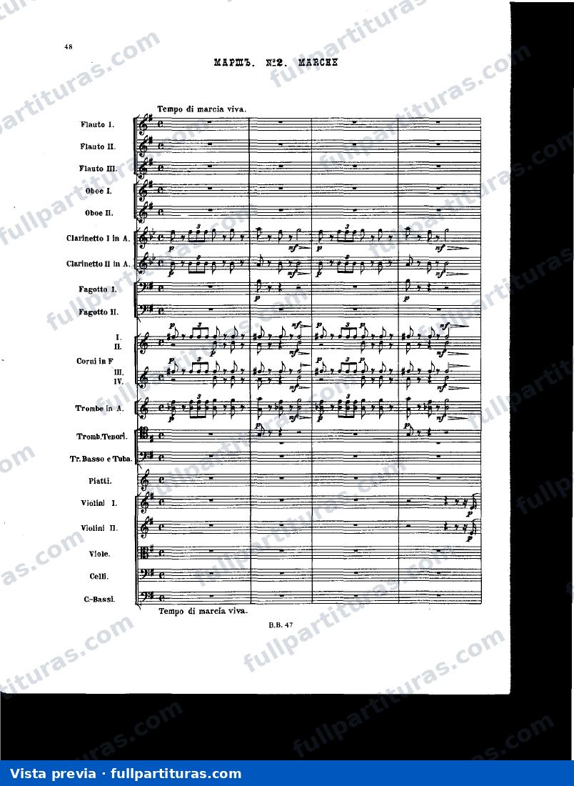 Suite El Cascanueces: No.2. Marcha — preview