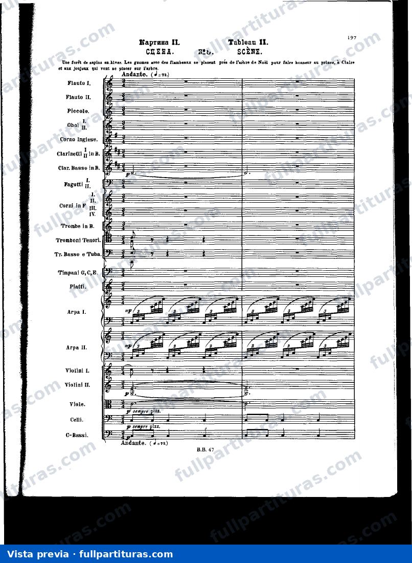 Suite El Cascanueces: No.8. Escena — preview