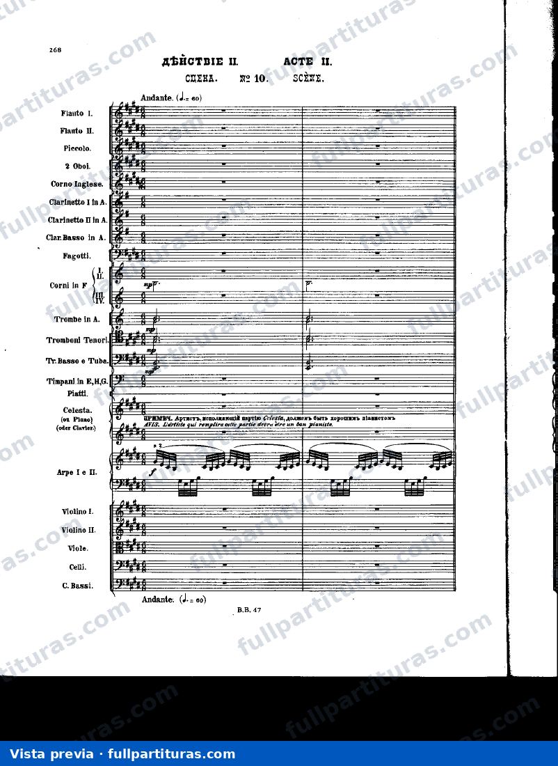 Act II, No.10. Escena — preview