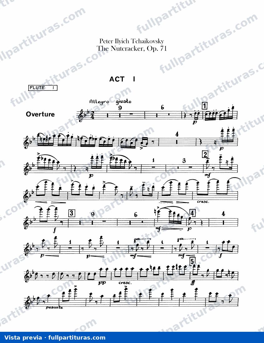 Flauta 1, 2, Piccolo (dobles como Flauta 3) — preview