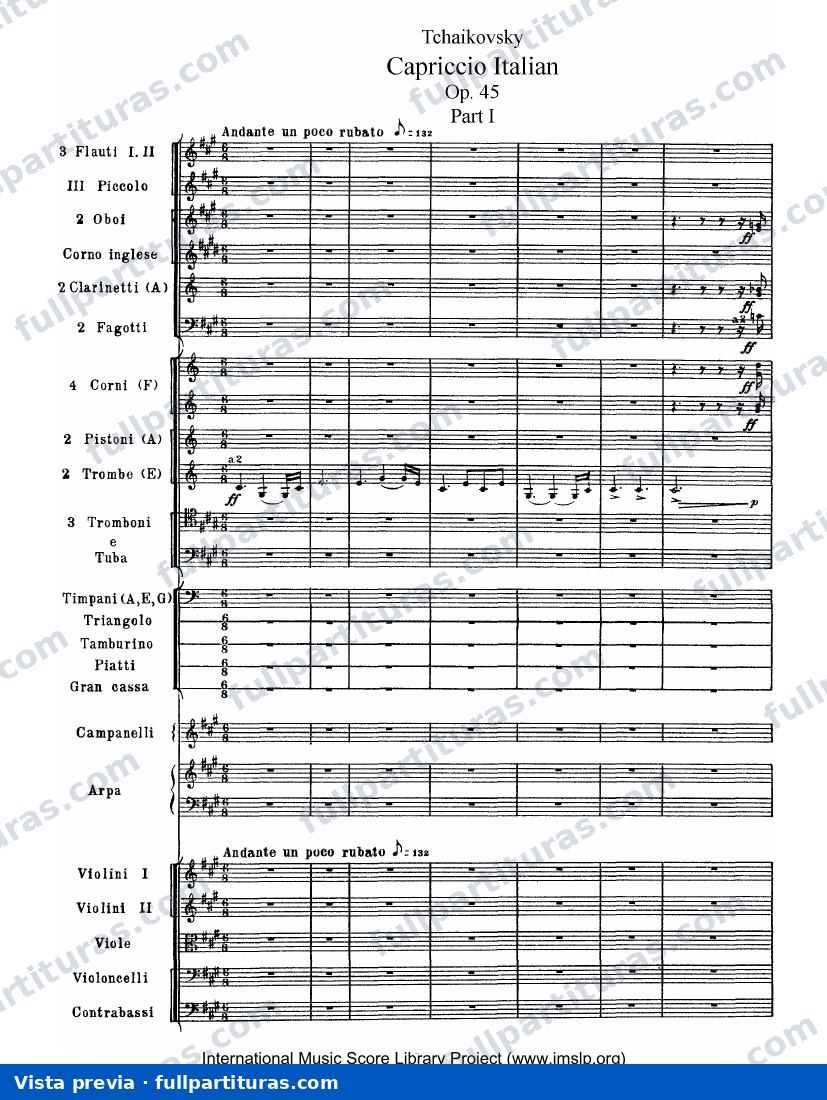 Capricho Italiano Op. 45 — preview