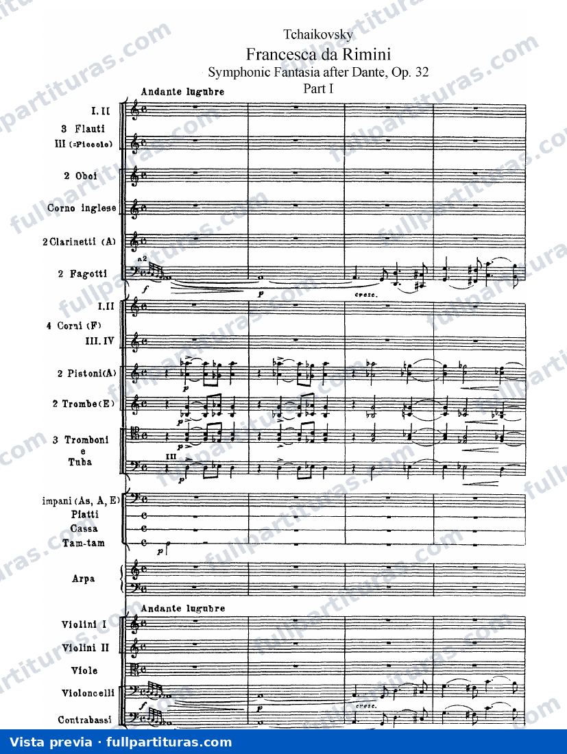 Francesca Da Rimini — preview