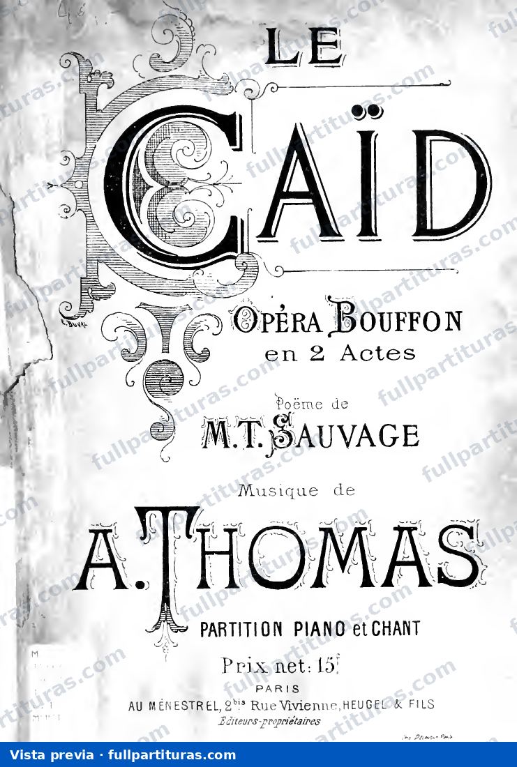 Le caïd — preview