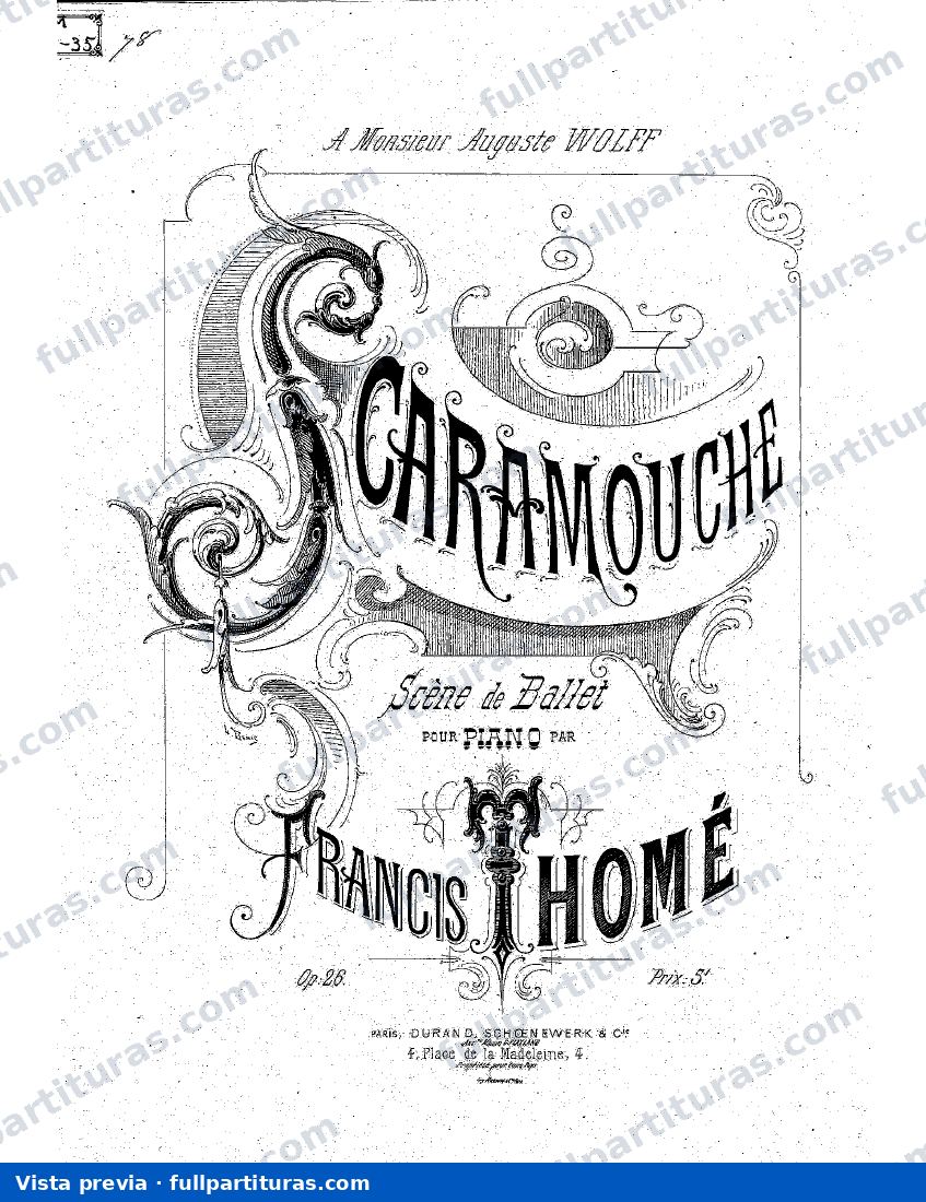 Scaramouche, Op.26 — preview