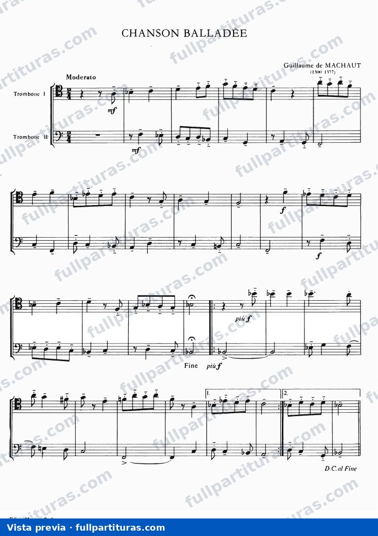 16 Dúos para Trombón de Autores Varios — preview