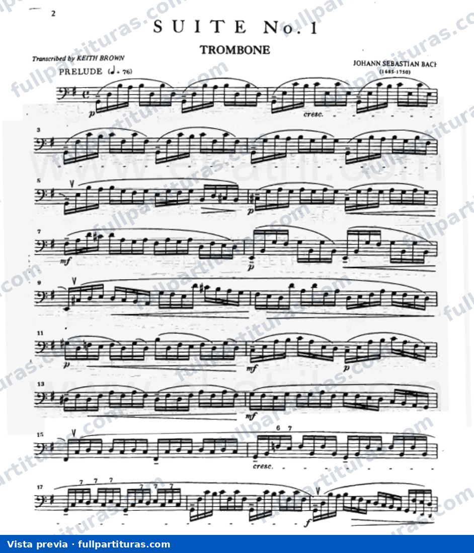 6 Suites para.Violoncello BWV 1007-1012 — preview