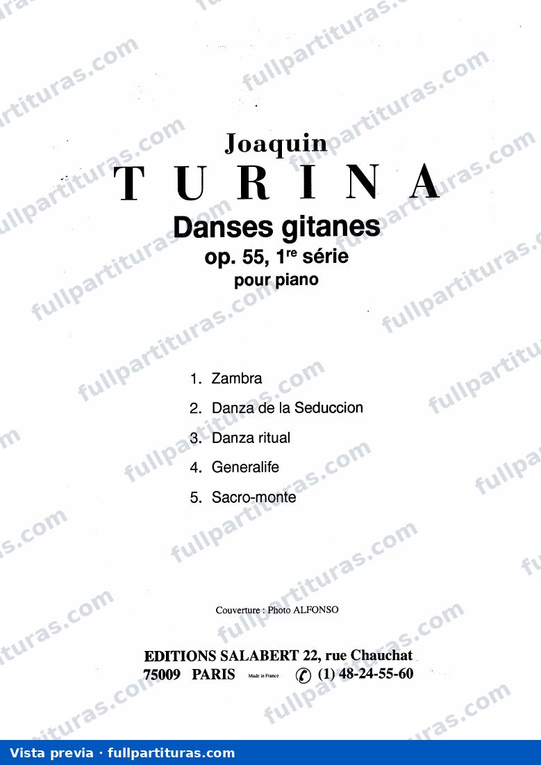 Danzas Gitanas: Op. 55 — preview