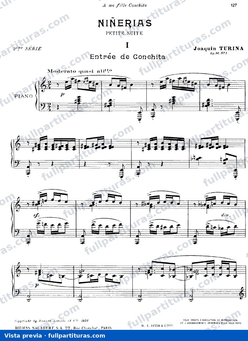 Pequeña Suite para Piano: Op. 56 — preview