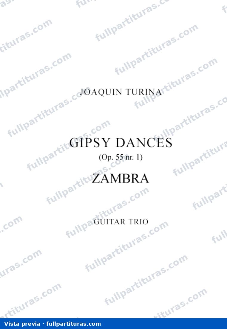 Danzas Gitanas Op. 55: Danza Nº 1 Zambra — preview