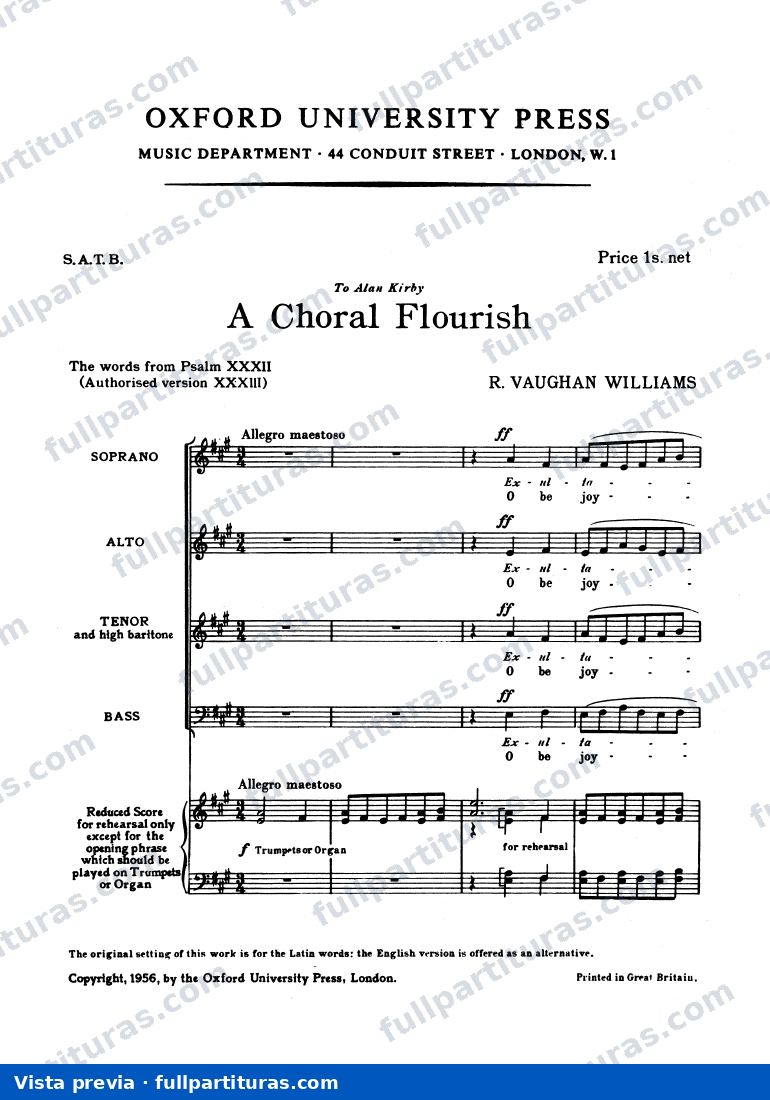 A Choral Flourish — preview