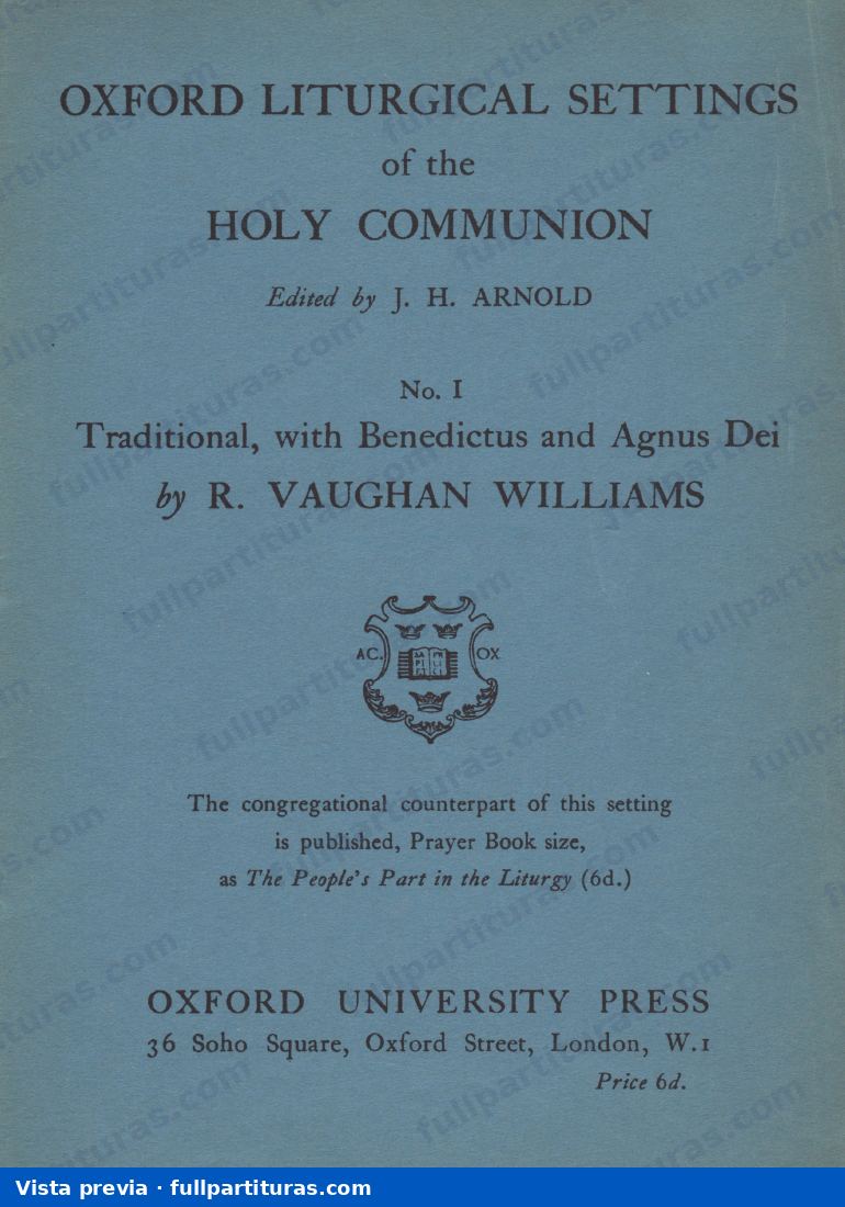 Communion Service — preview