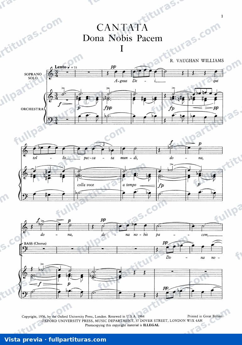 Dona Nobis Pacem — vista previa
