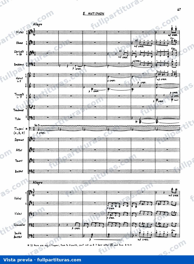 5 Mystical Songs: Antiphon — preview