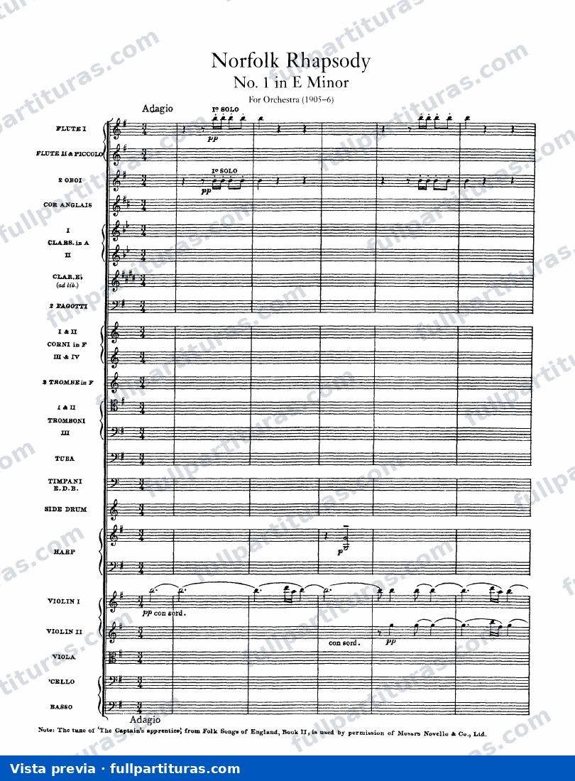 5 Mystical Songs: Norfolk Rhapsody No.1 — preview