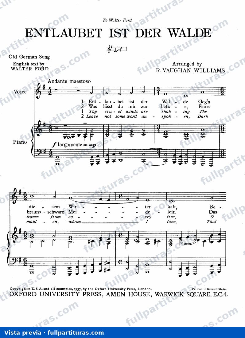 2 Old German Songs — preview