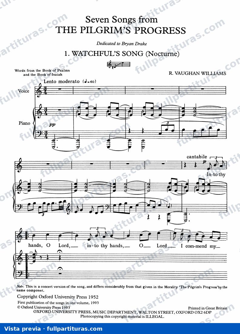 The Pilgrim's Progress: Watchful s Song — preview