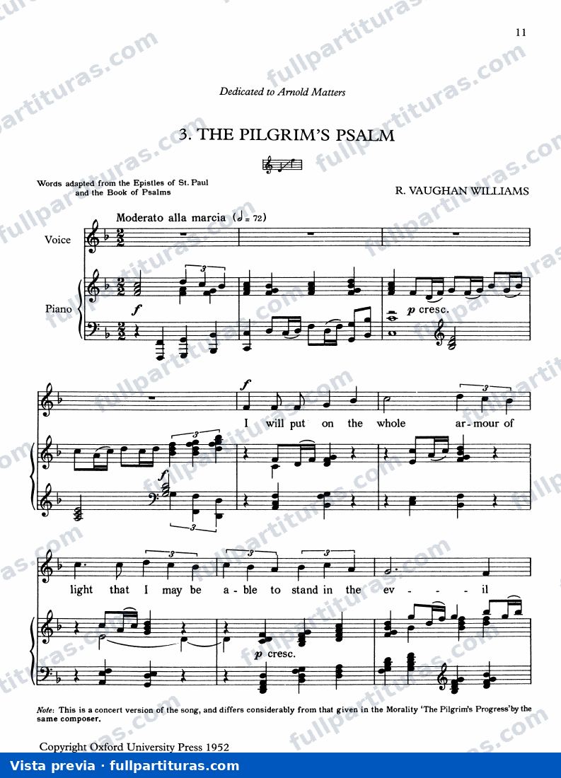 The Pilgrim's Progress: The Pilgrim s Psalm — vista previa