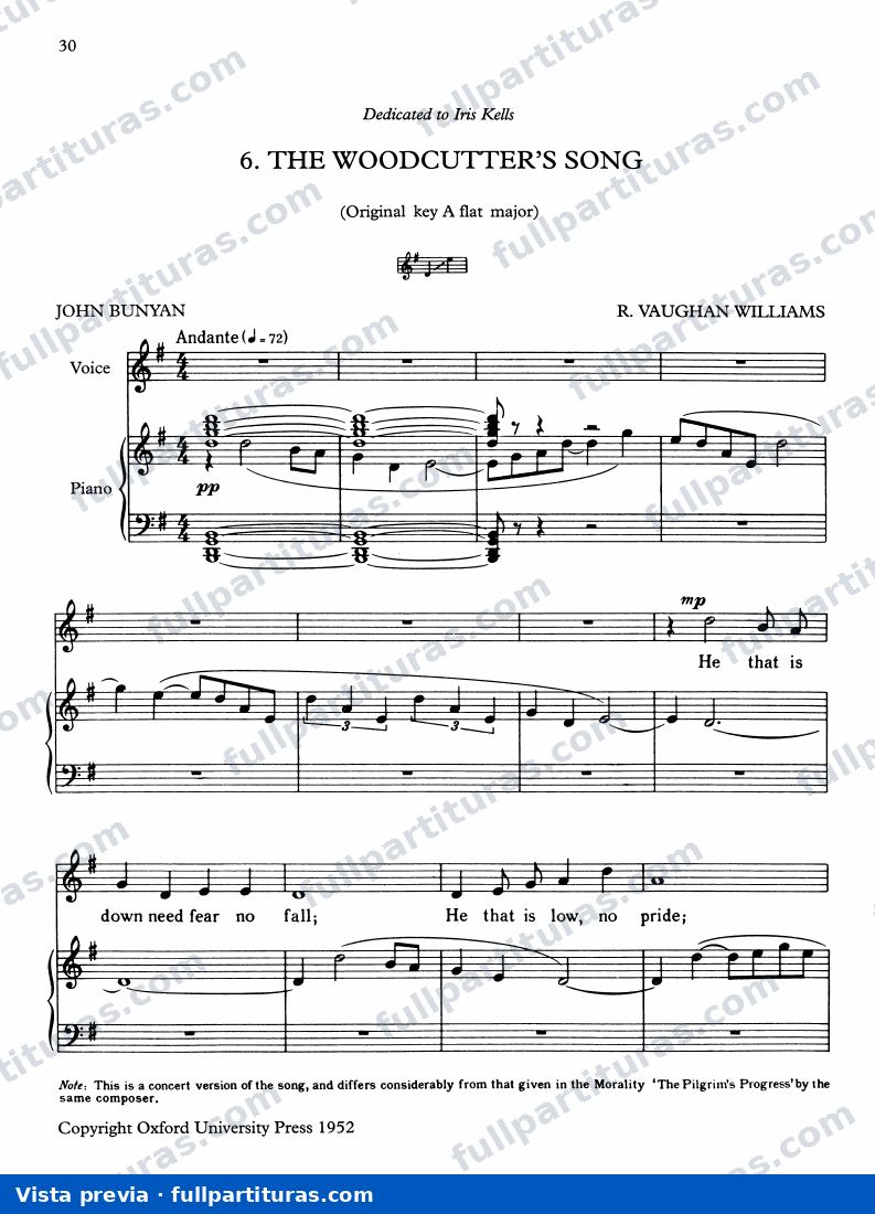 The Pilgrim's Progress: The Woodcutter's Song — preview