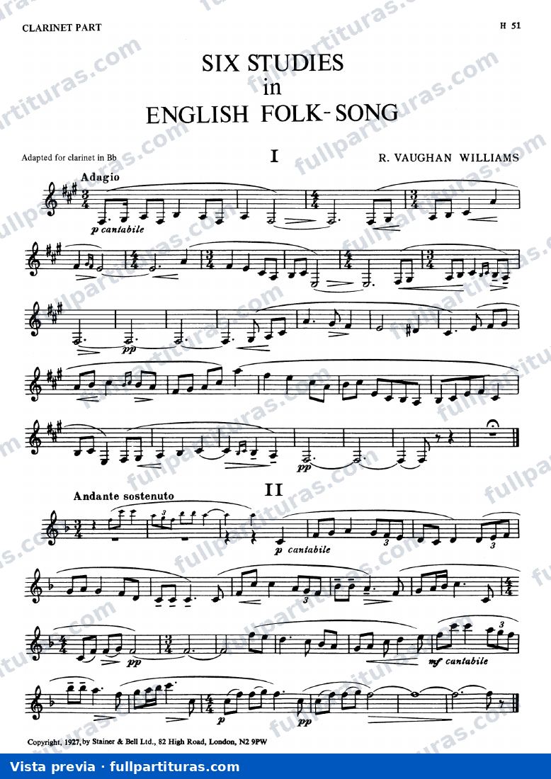 Parte del clarinete — preview