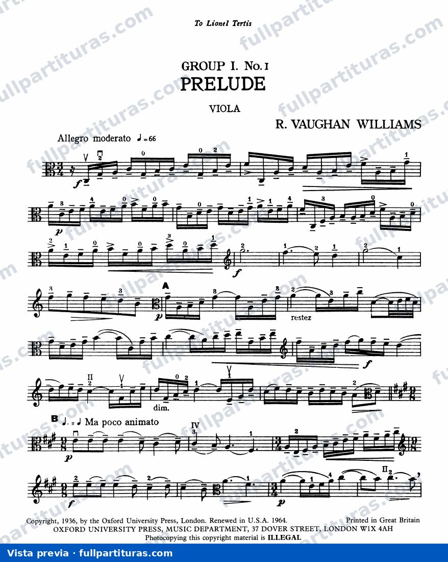 Suite for Viola and Small Orchestra: viola — preview