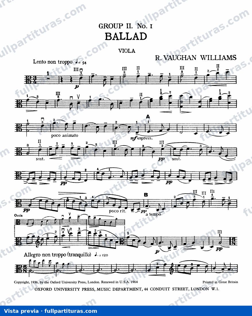 Suite for Viola and Small Orchestra: viola (2) — preview