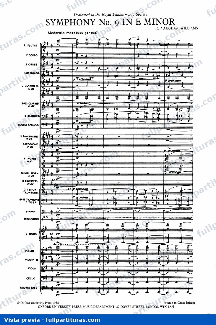 Symphony No.9 in E minor — preview