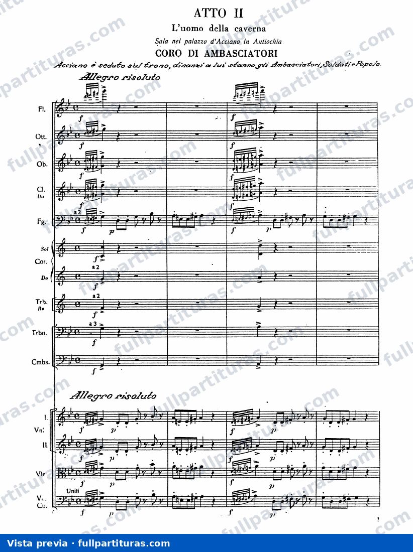Versión con acc. de piano: Acto II — preview