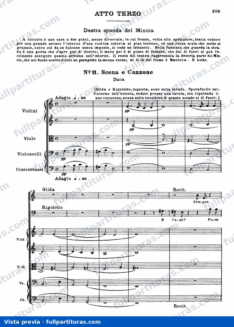 Rigoletto: Acto III — preview