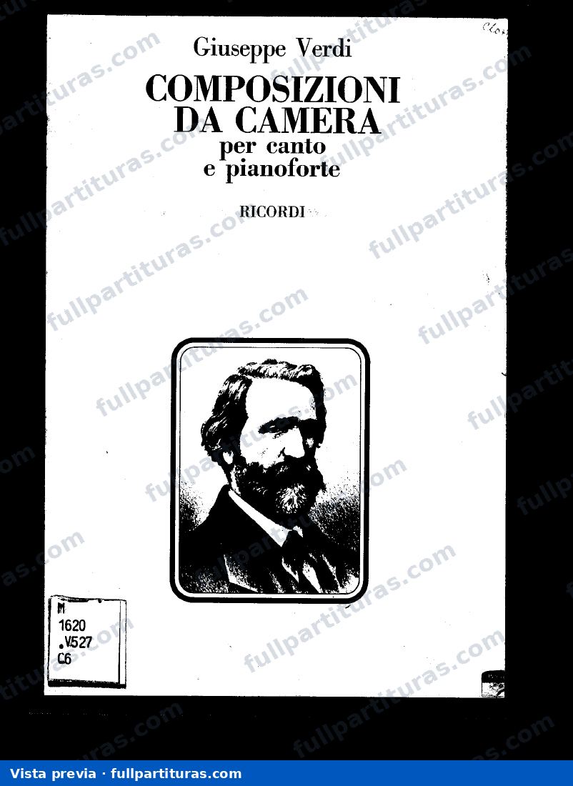 Composizioni da camera (per voce e pianoforte) — preview