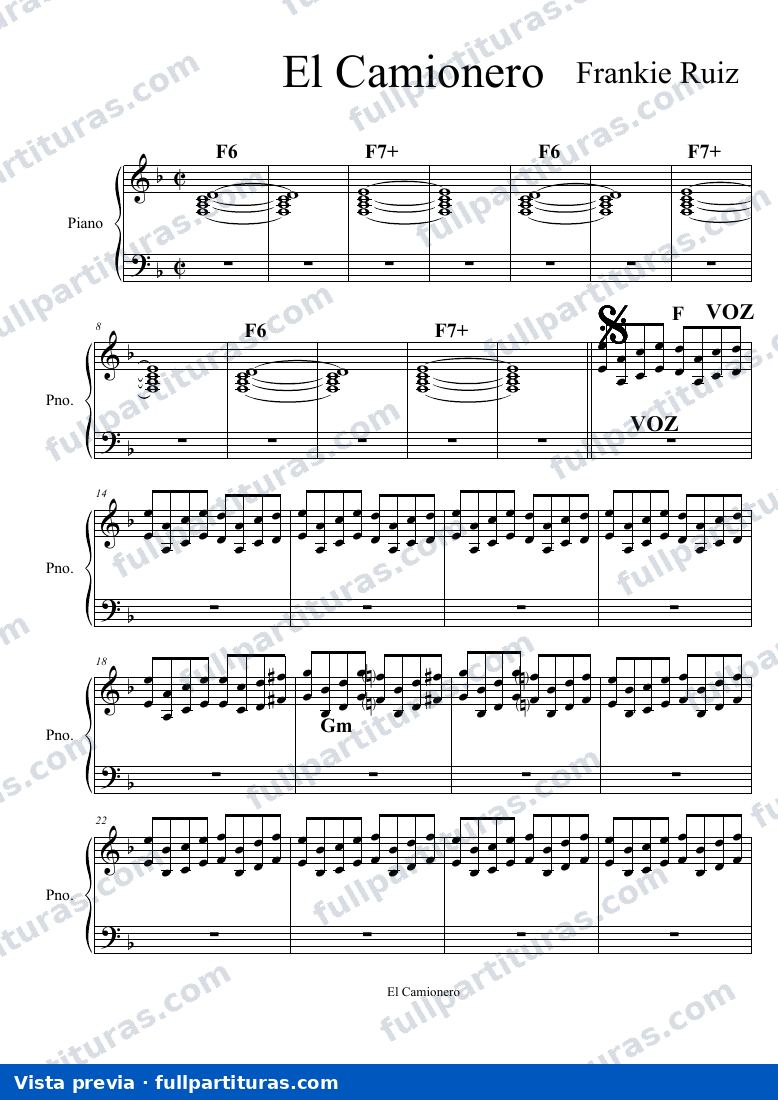 Camionero — preview