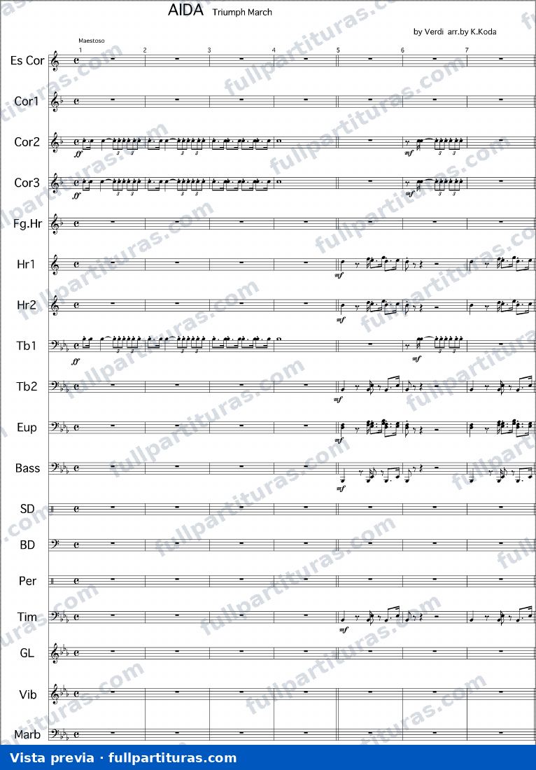 Tchaikovsky: Aida - Marcha Triunfal — preview