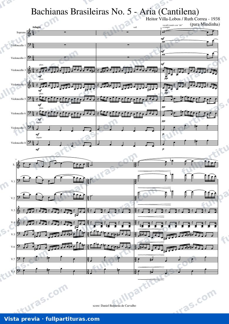 Bachianas brasileiras NÂº5, W389-391 — preview