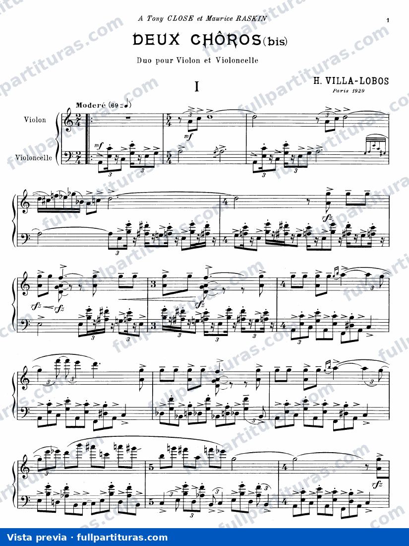 2 ChÃ´ros bis, W227 — preview
