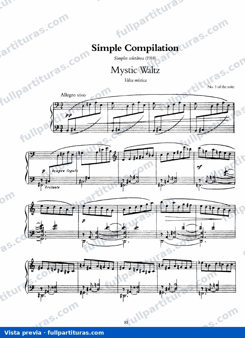 Simples coletânea, W134 — preview