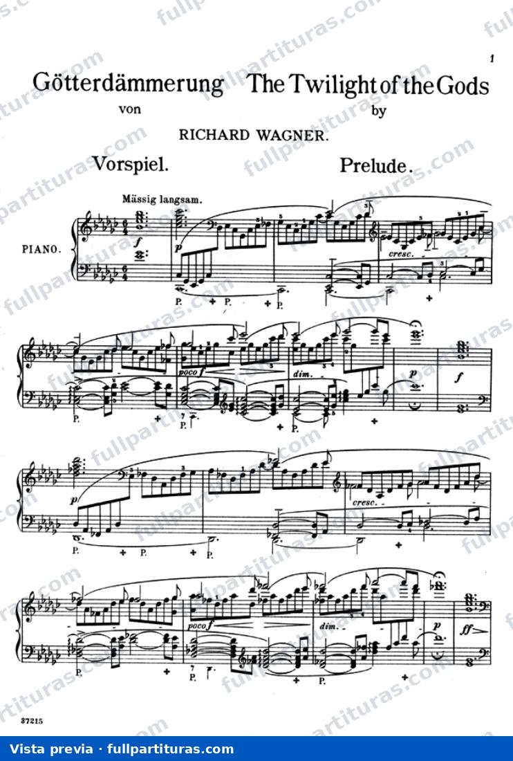 Götterdämmerung El Ocaso de los Dioses: Overtura — preview