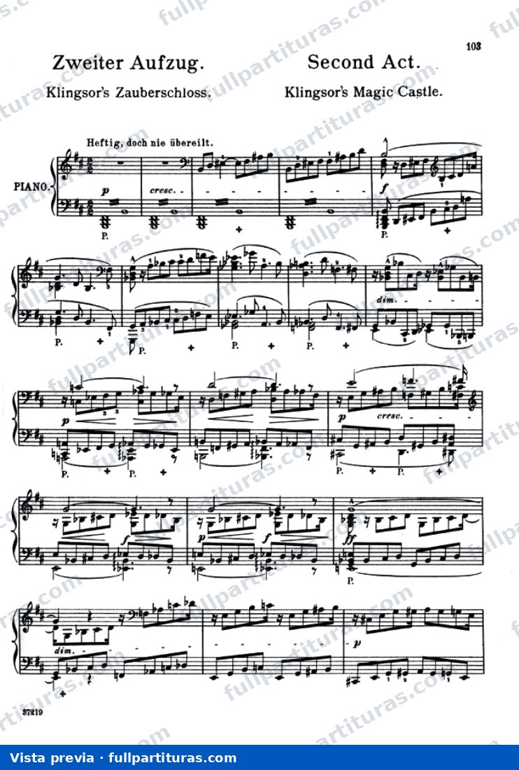 Parsifal: Acto 2 — preview