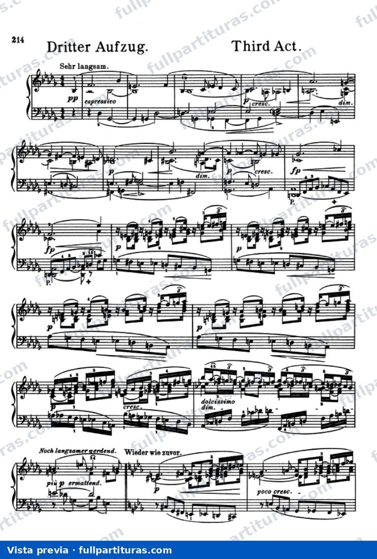 Parsifal: Acto 3 — preview