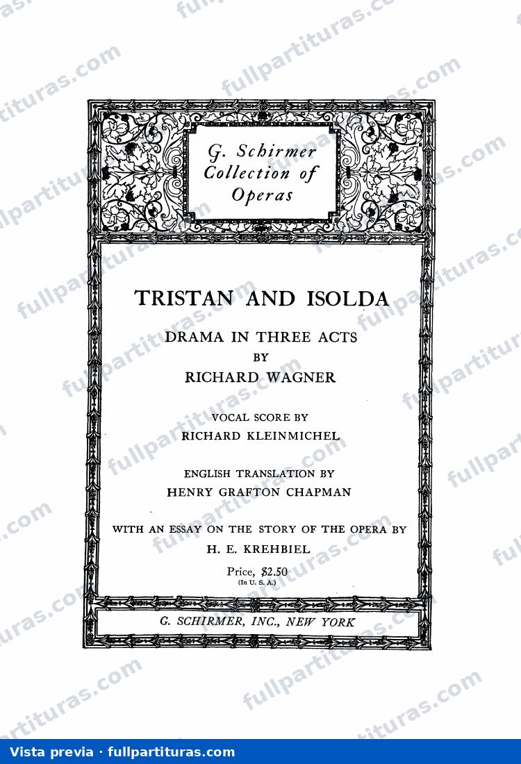 Tristan e Isolda: Acto I (2) — preview