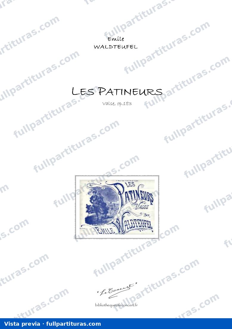 Les patineurs, Op.183 — preview